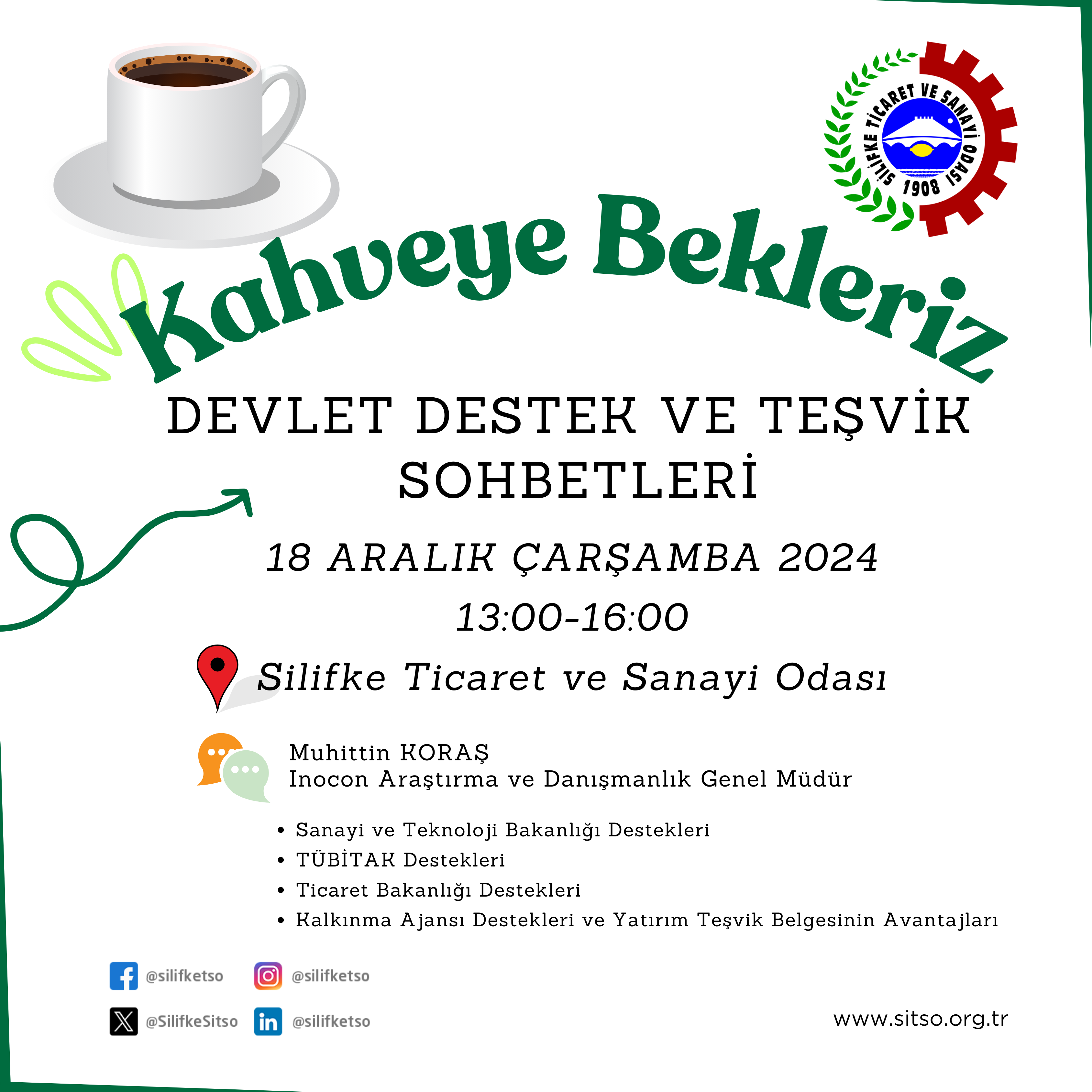 DEVLET DESTEK VE TEŞVİK SOHBETLERİ